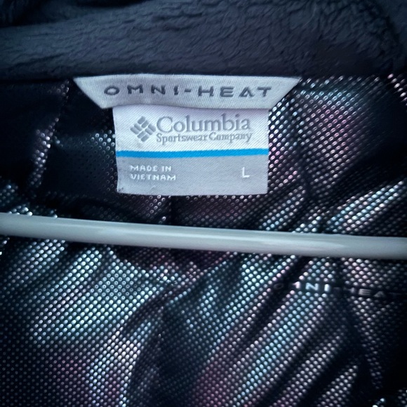 Columbia Winter Coat- black- large - Picture 3 of 4